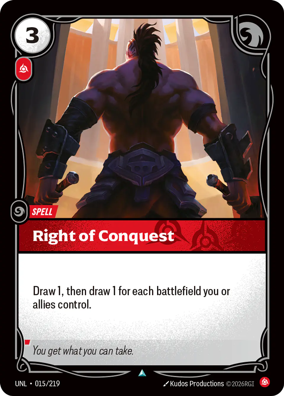 Right of Conquest 1