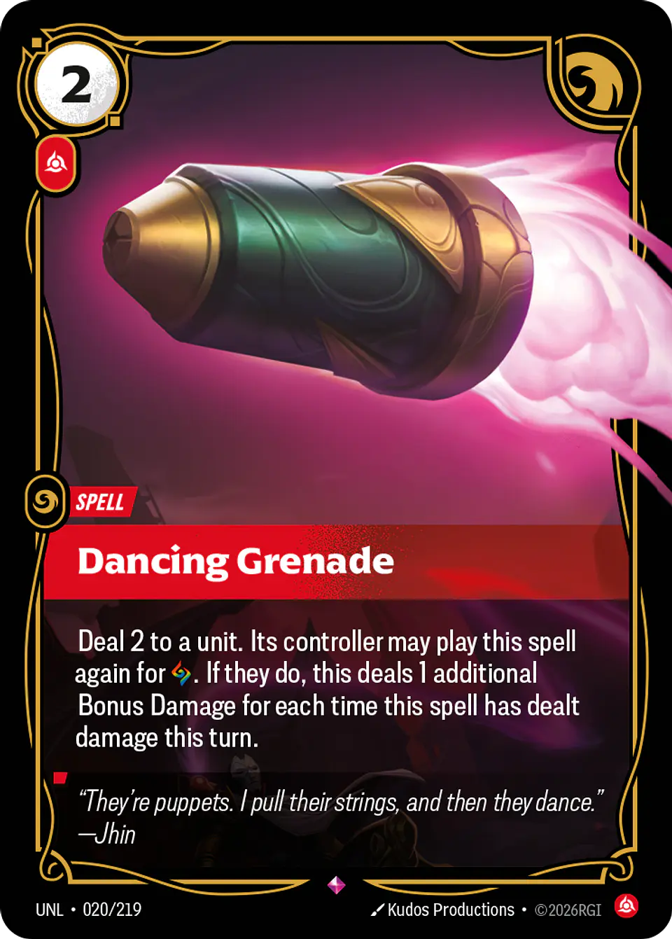 Dancing Grenade 1