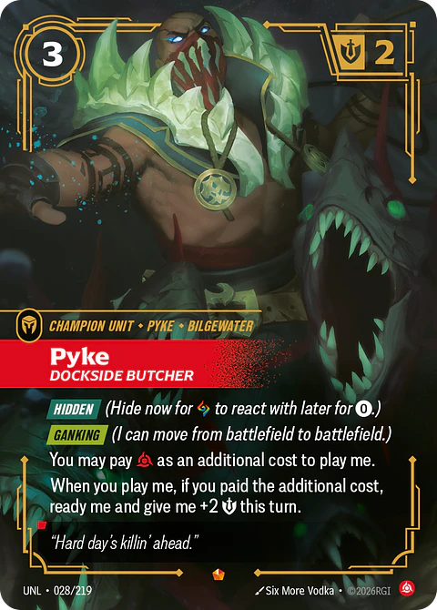 Pyke - Dockside Butcher