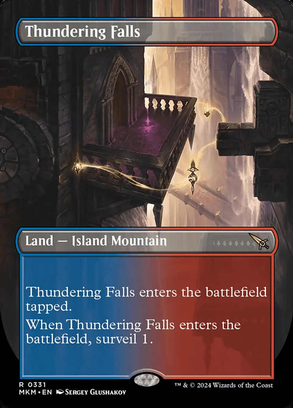Thundering Falls (Borderless) 1