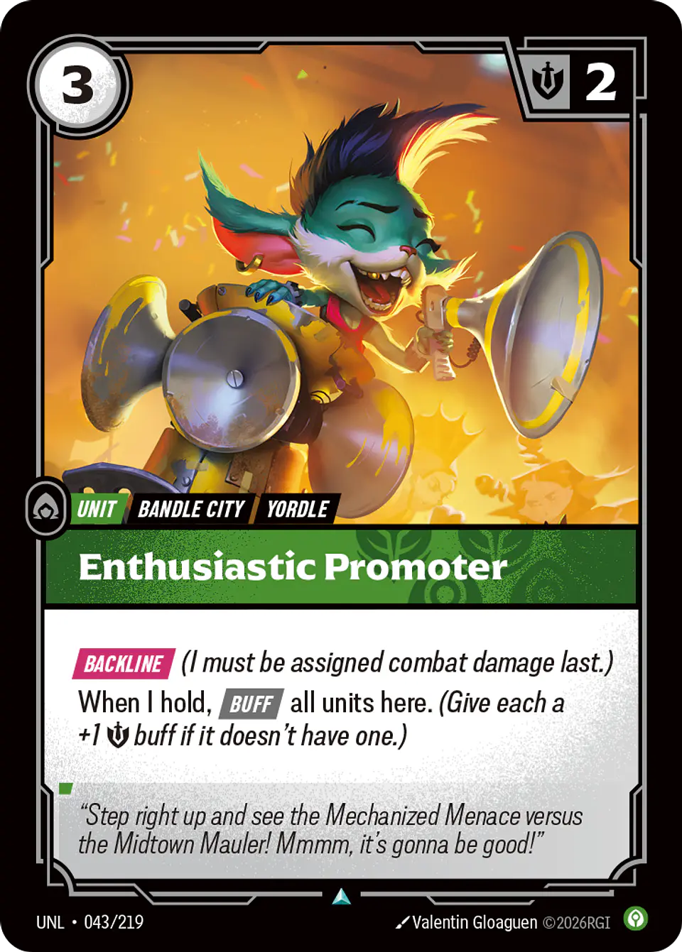 Enthusiastic Promoter 1