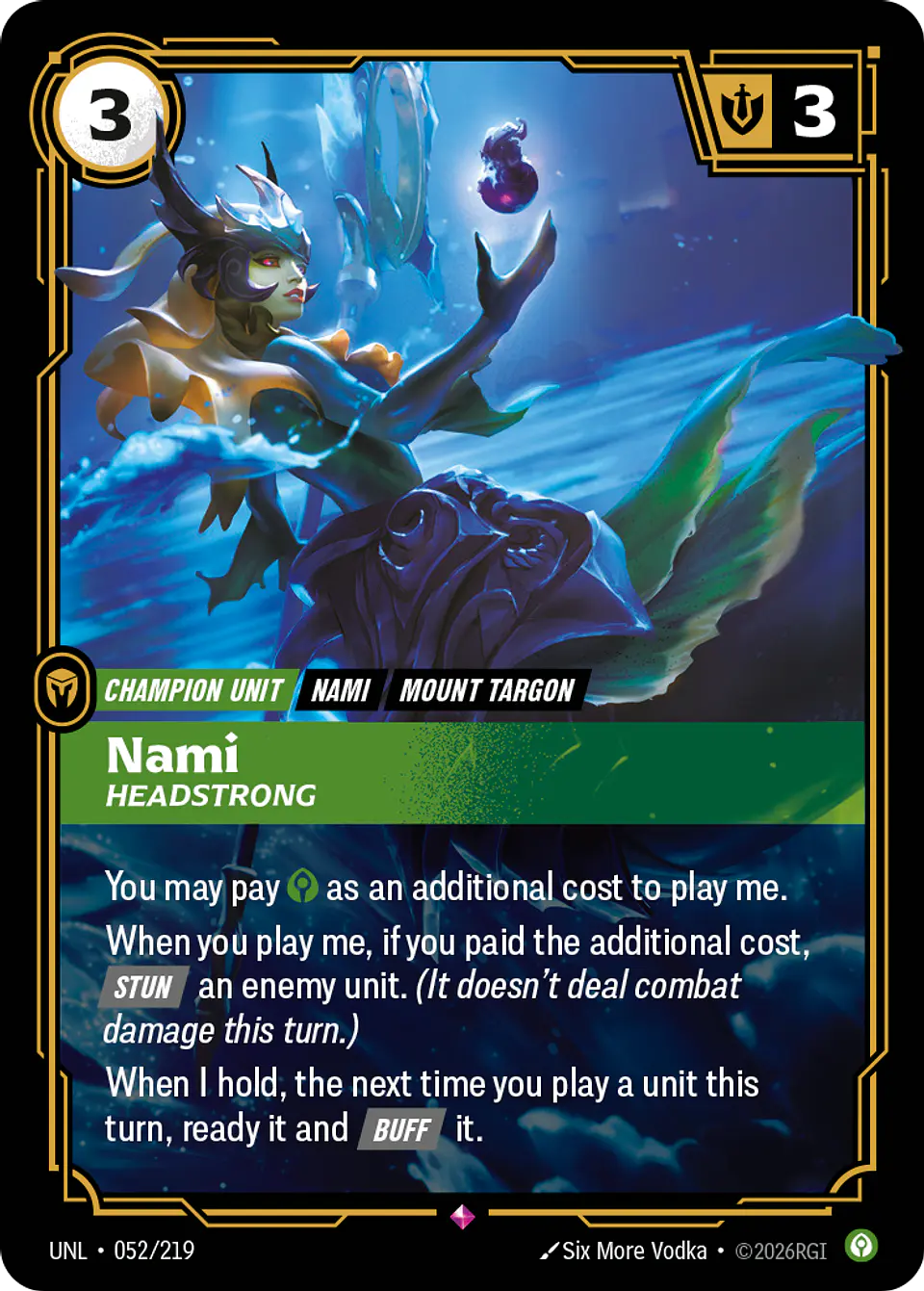 Nami - Headstrong 1