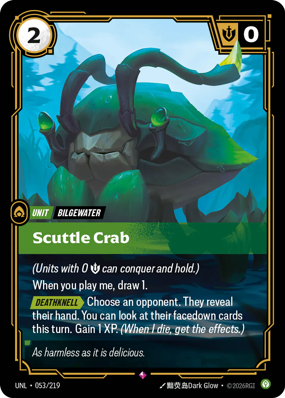 Scuttle Crab 1