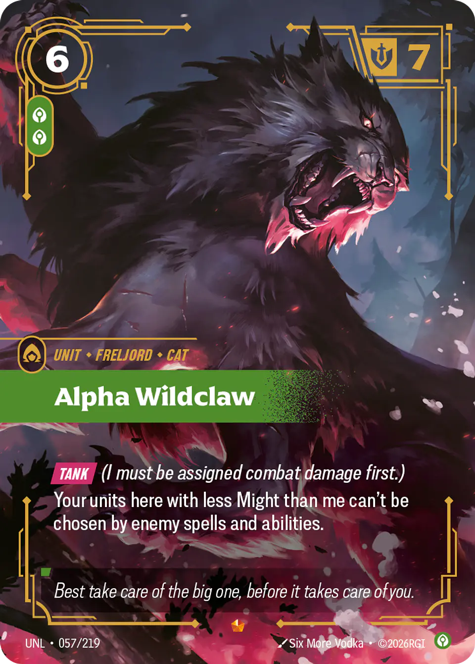 Alpha Wildclaw 1