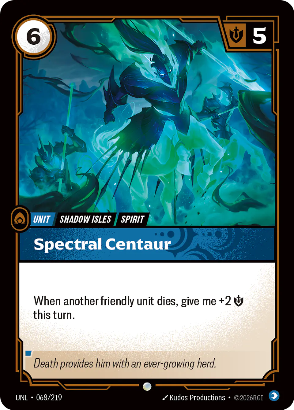 Spectral Centaur 1