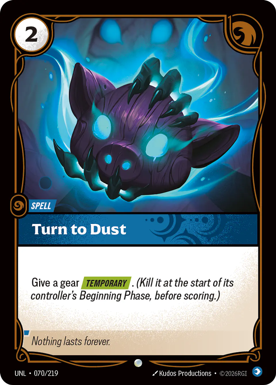 Turn to Dust 1