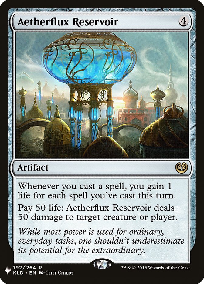 Aetherflux Reservoir (The List)