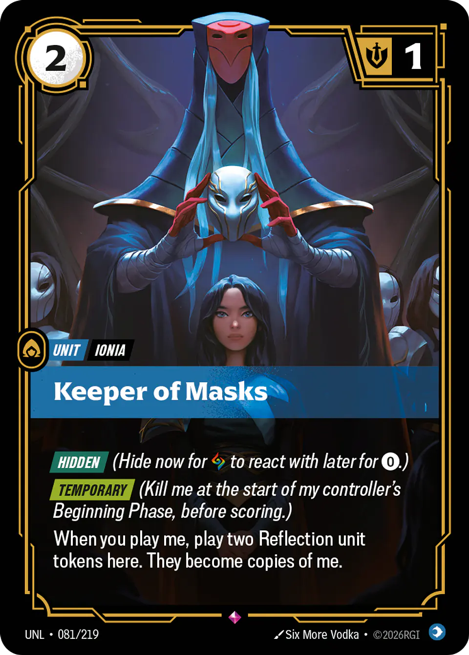 Keeper of Masks 1