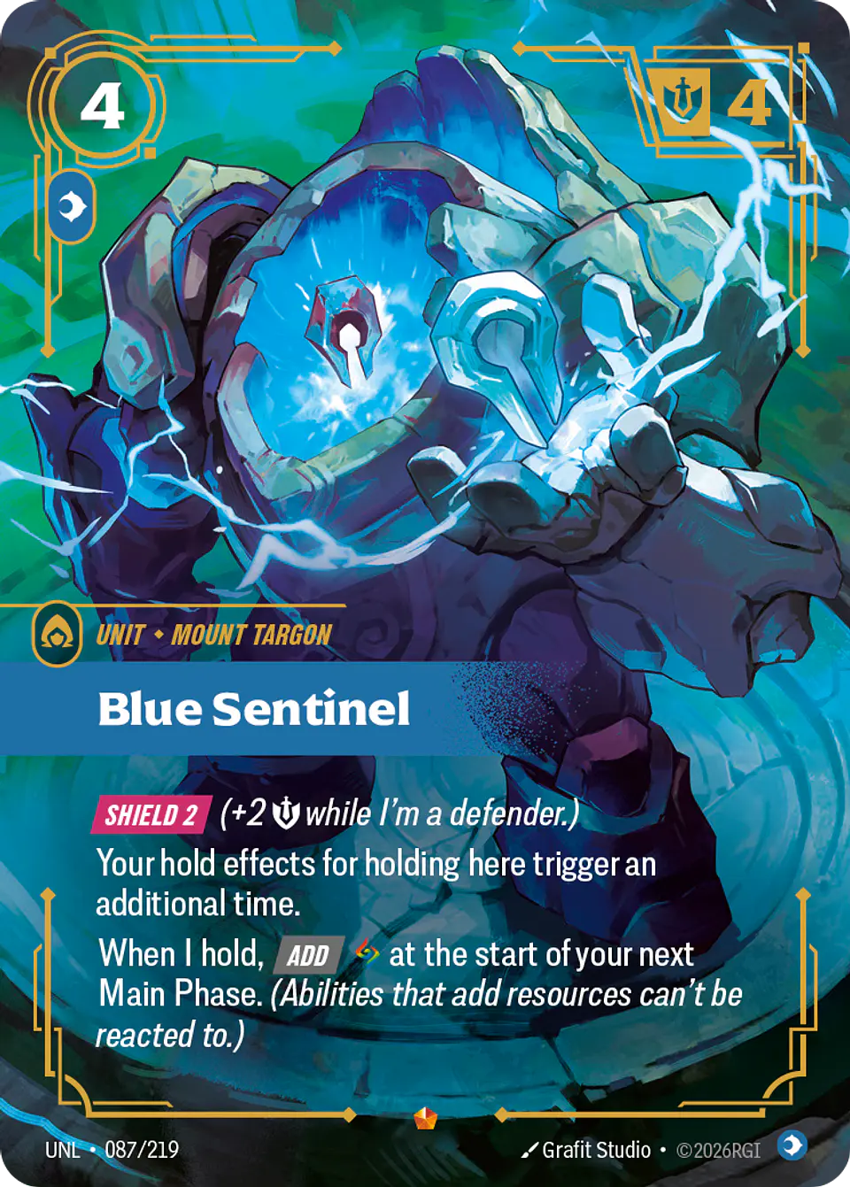 Blue Sentinel 1