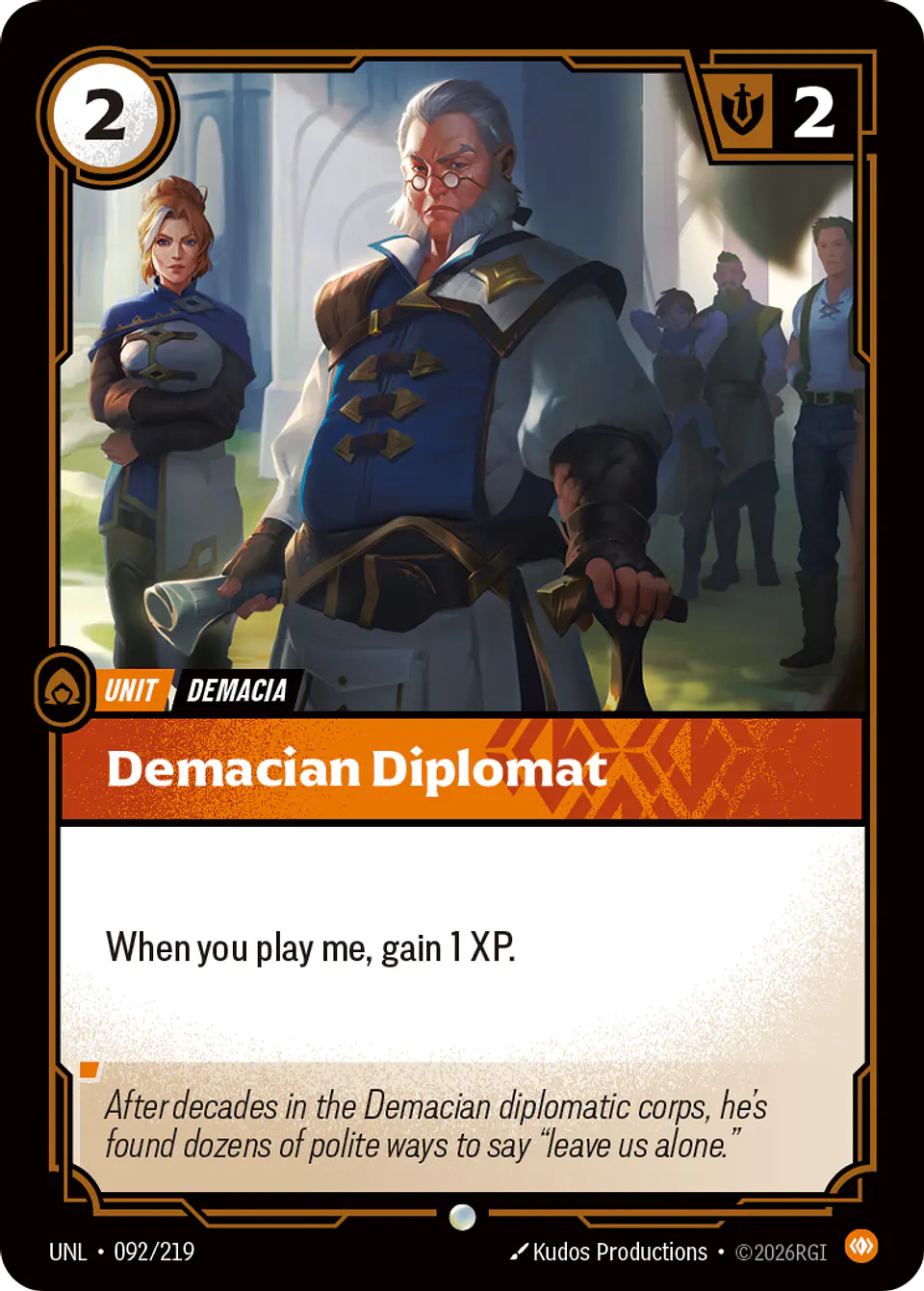 Demacian Diplomat 1