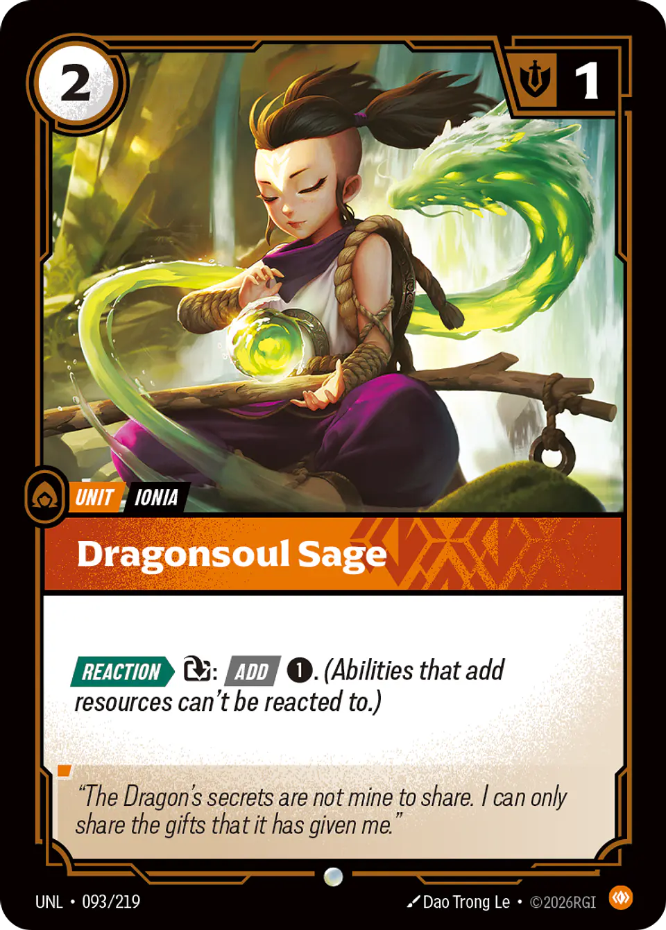 Dragonsoul Sage 1