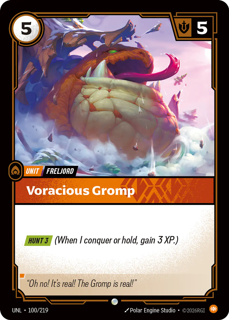 Voracious Gromp 1