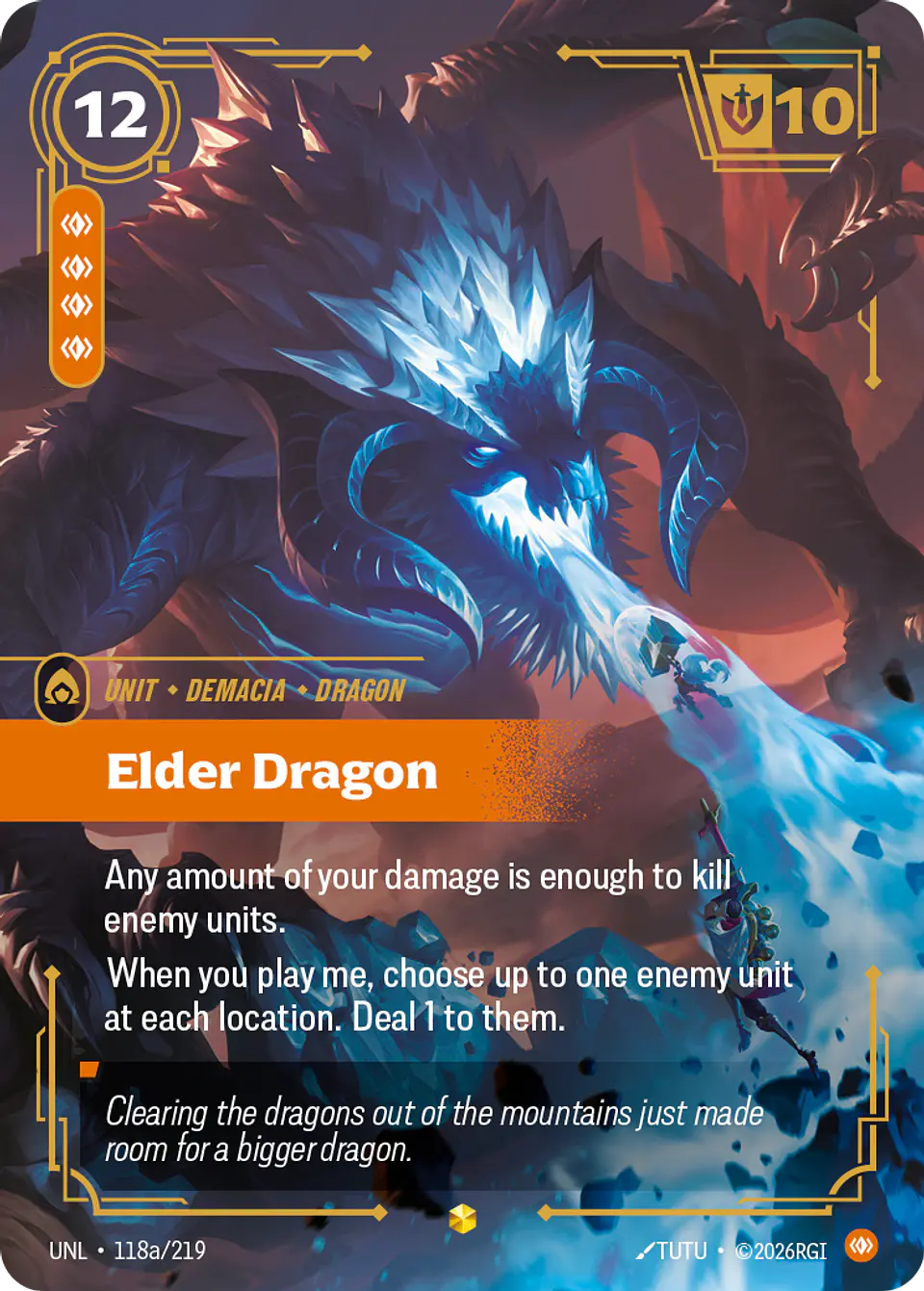 Elder Dragon (Alternate Art) 1
