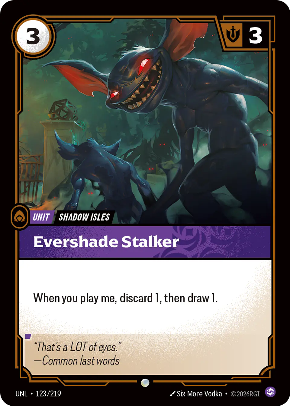 Evershade Stalker 1