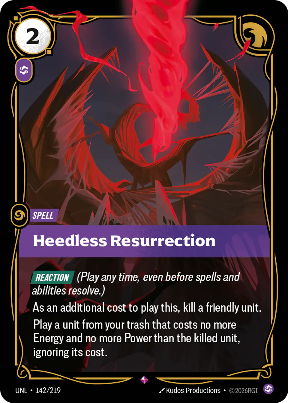 Heedless Resurrection 1
