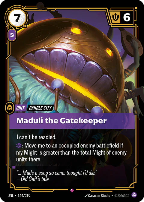 Maduli the Gatekeeper