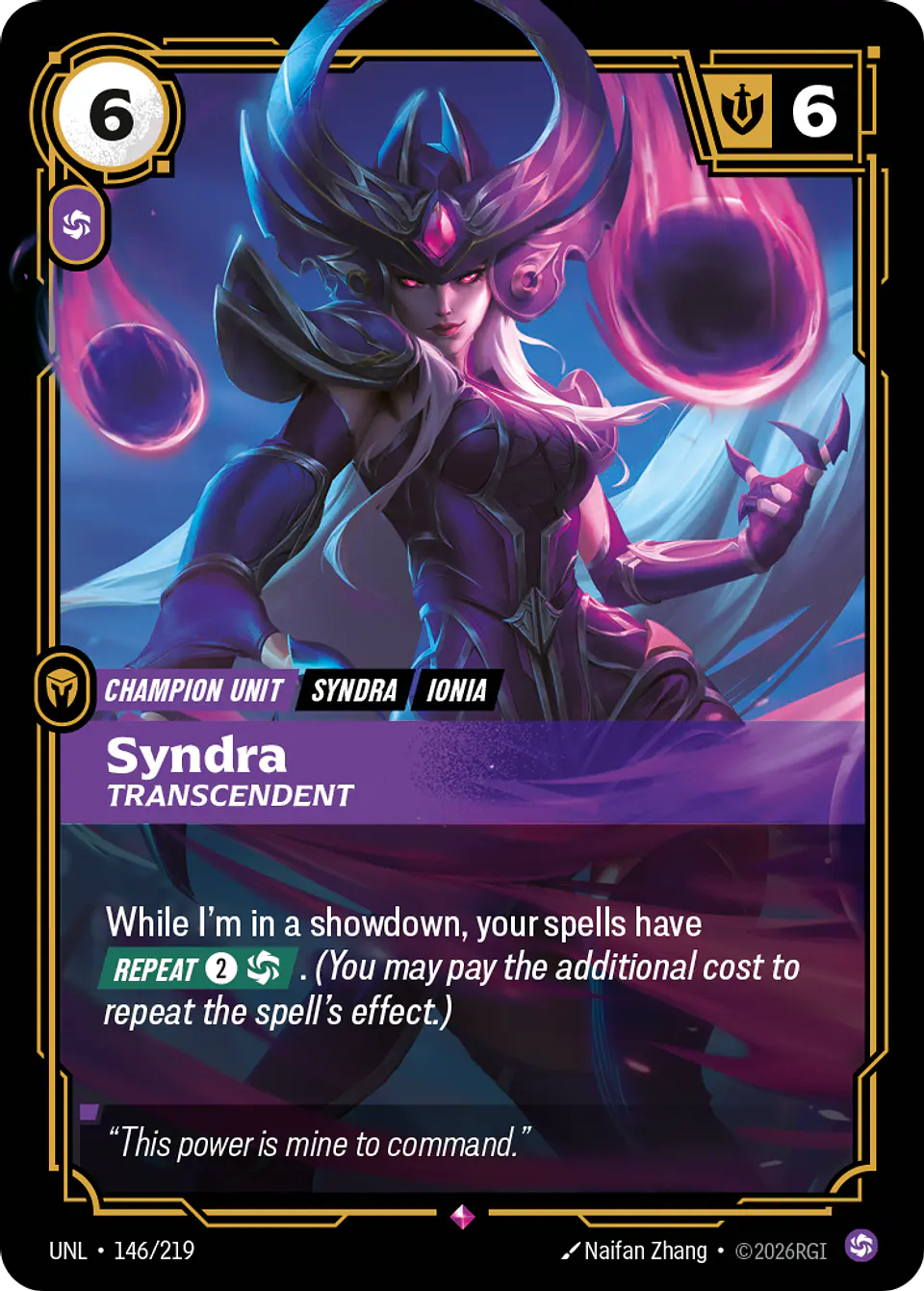Syndra - Transcendent 1