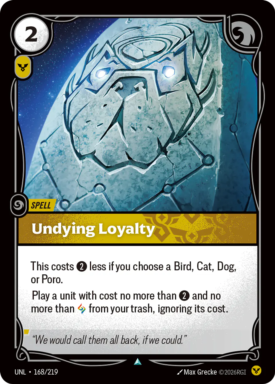 Undying Loyalty 1