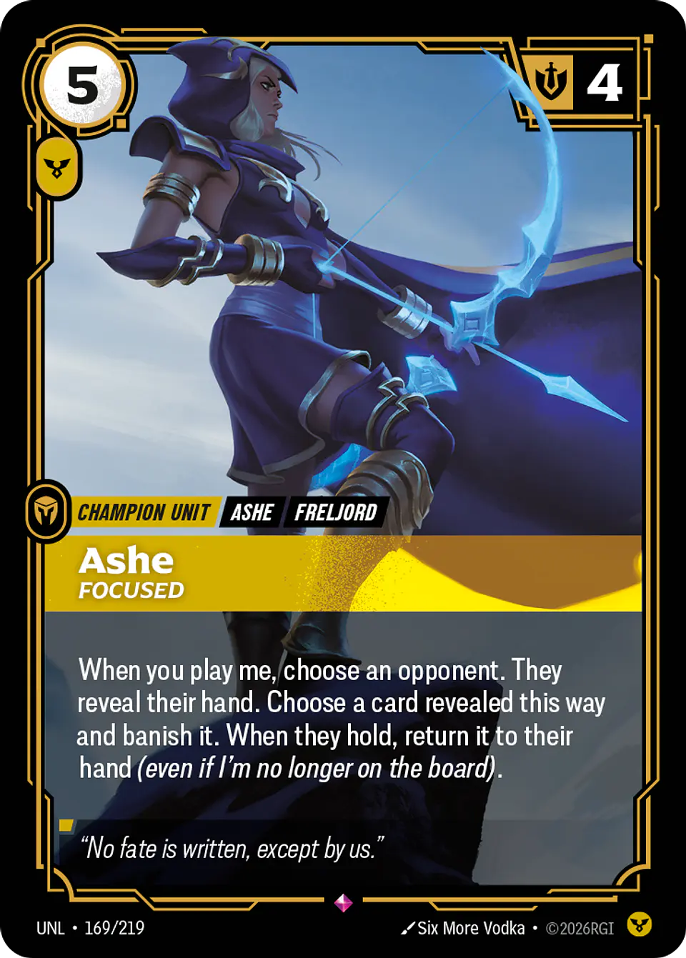 Ashe - Focused 1