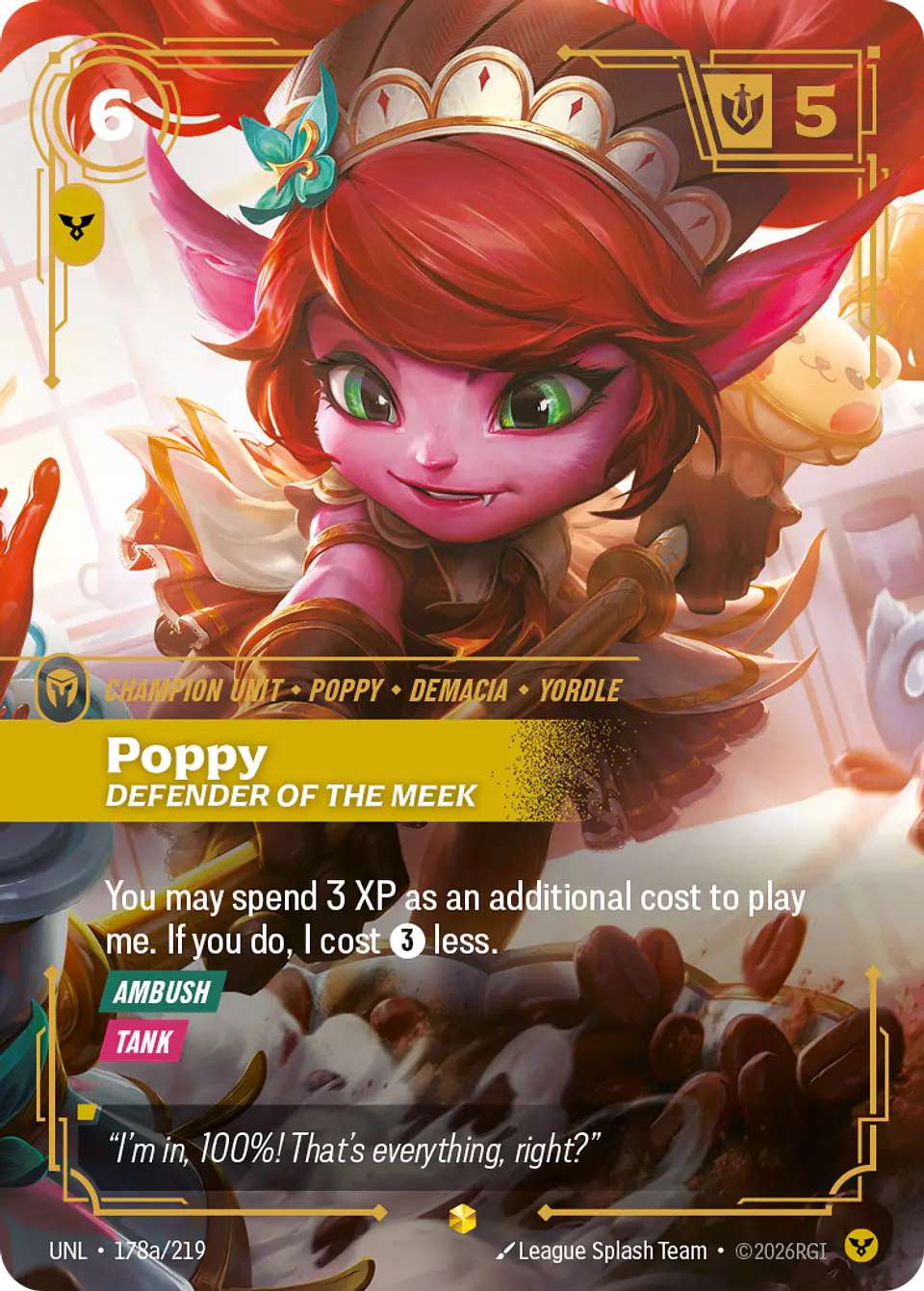 Poppy - Defender of the Meek (Alternate Art) 1