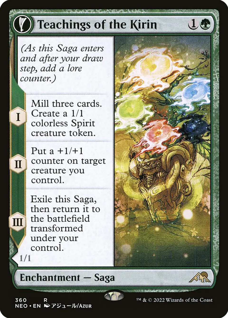 Teachings of the Kirin // Kirin-Touched Orochi (Showcase) 1