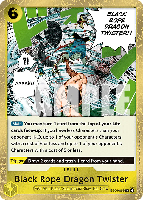 Black Rope Dragon Twiste