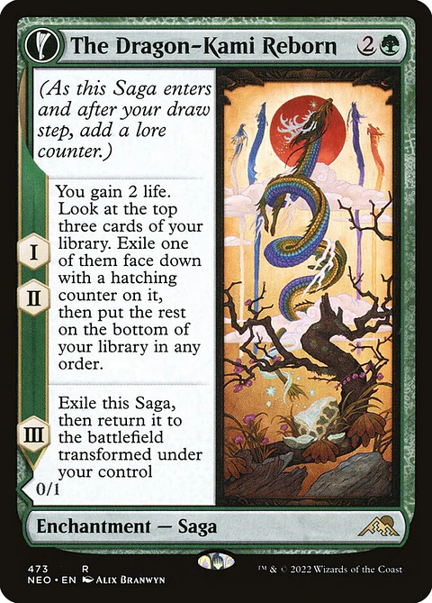 The Dragon-Kami Reborn // Dragon-Kami's Egg (Extended Art)