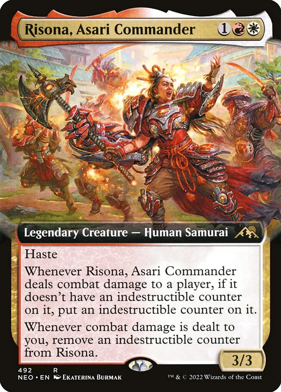 Risona, Asari Commander (Extended Art) 1