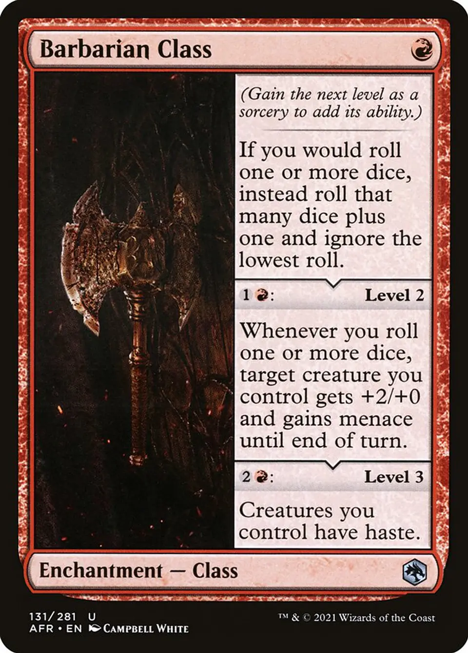 Barbarian Class 1