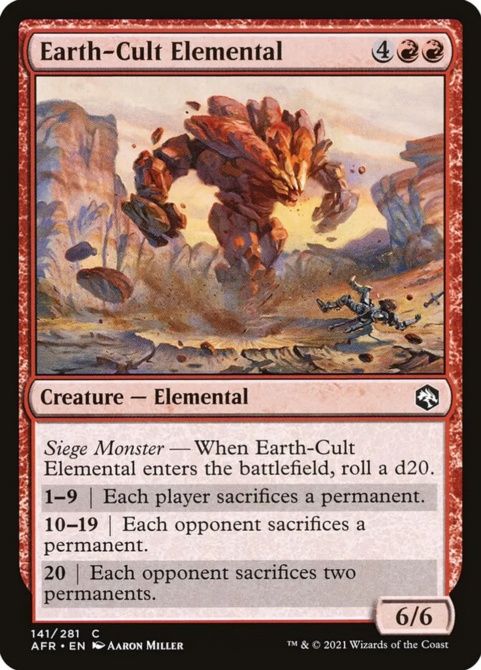 Earth-Cult Elemental 1
