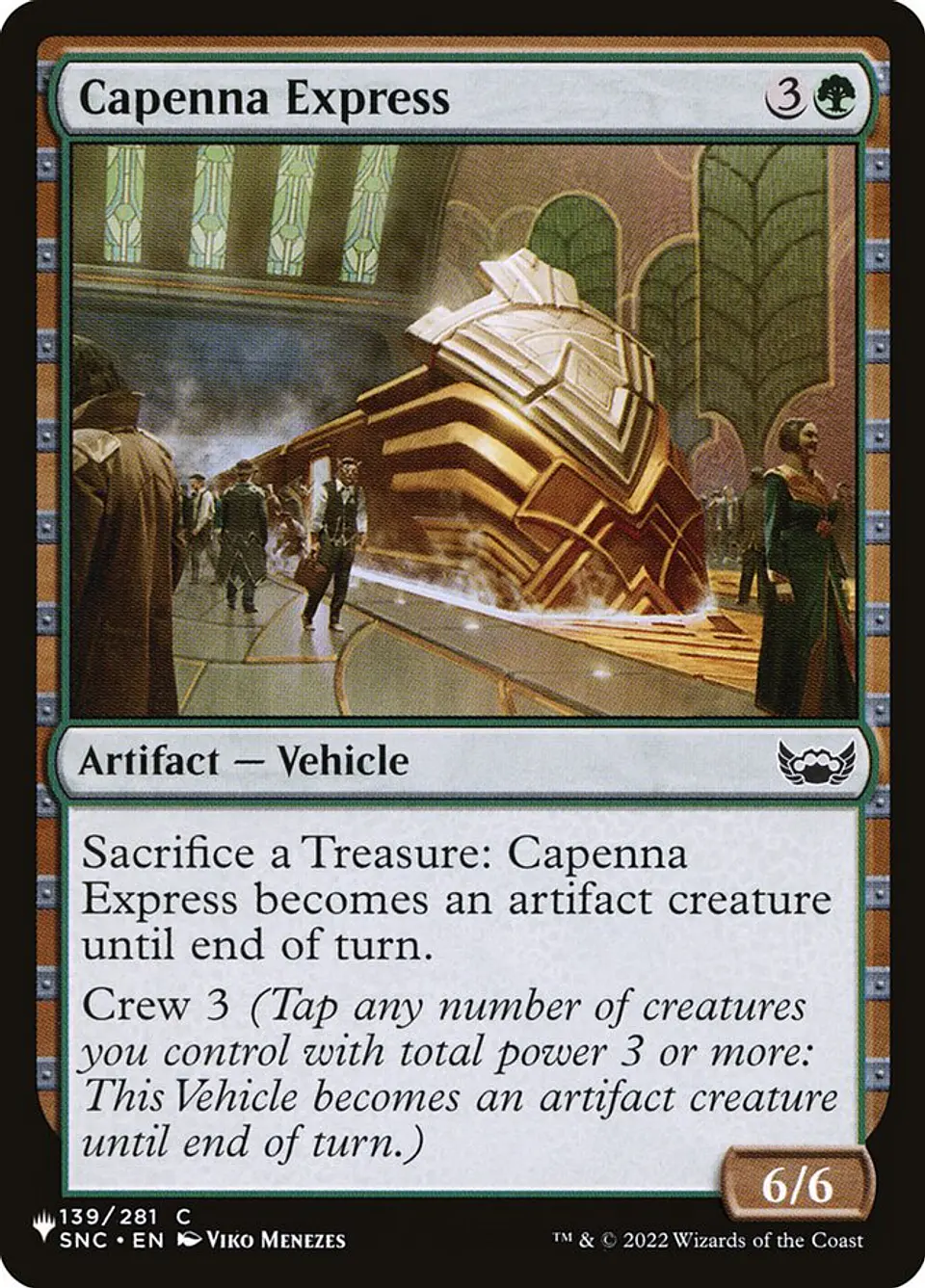 Capenna Express (The List) 1