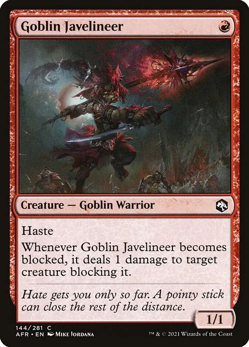 Goblin Javelineer 1