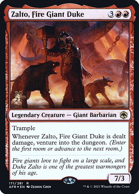 Zalto, Fire Giant Duke (Pre-release)