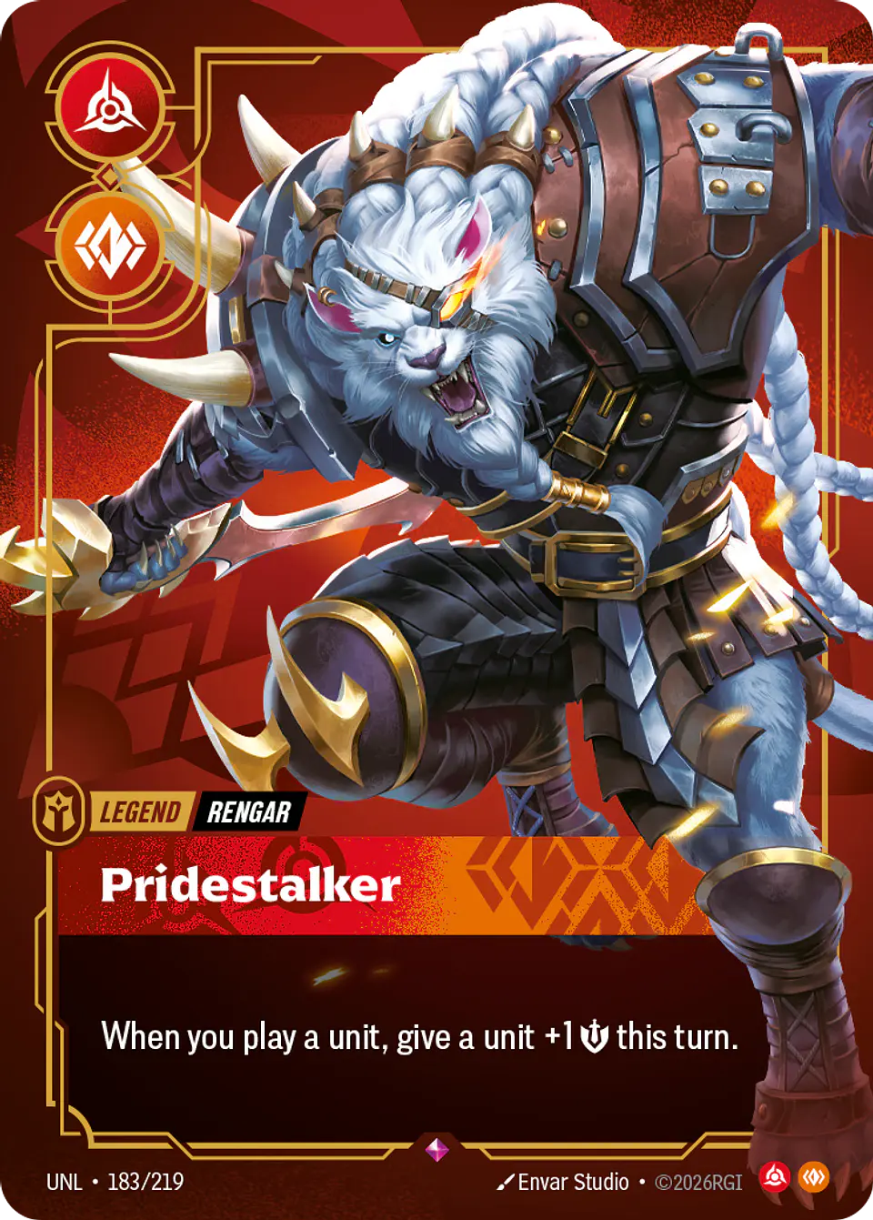 Rengar - Pridestalker 1