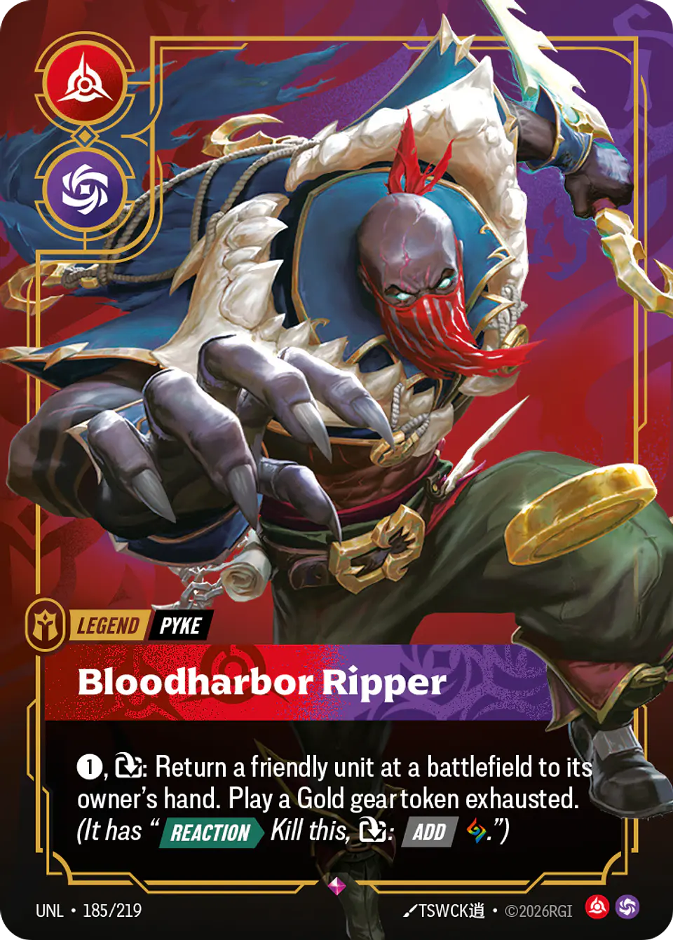 Pyke - Bloodharbor Ripper 1