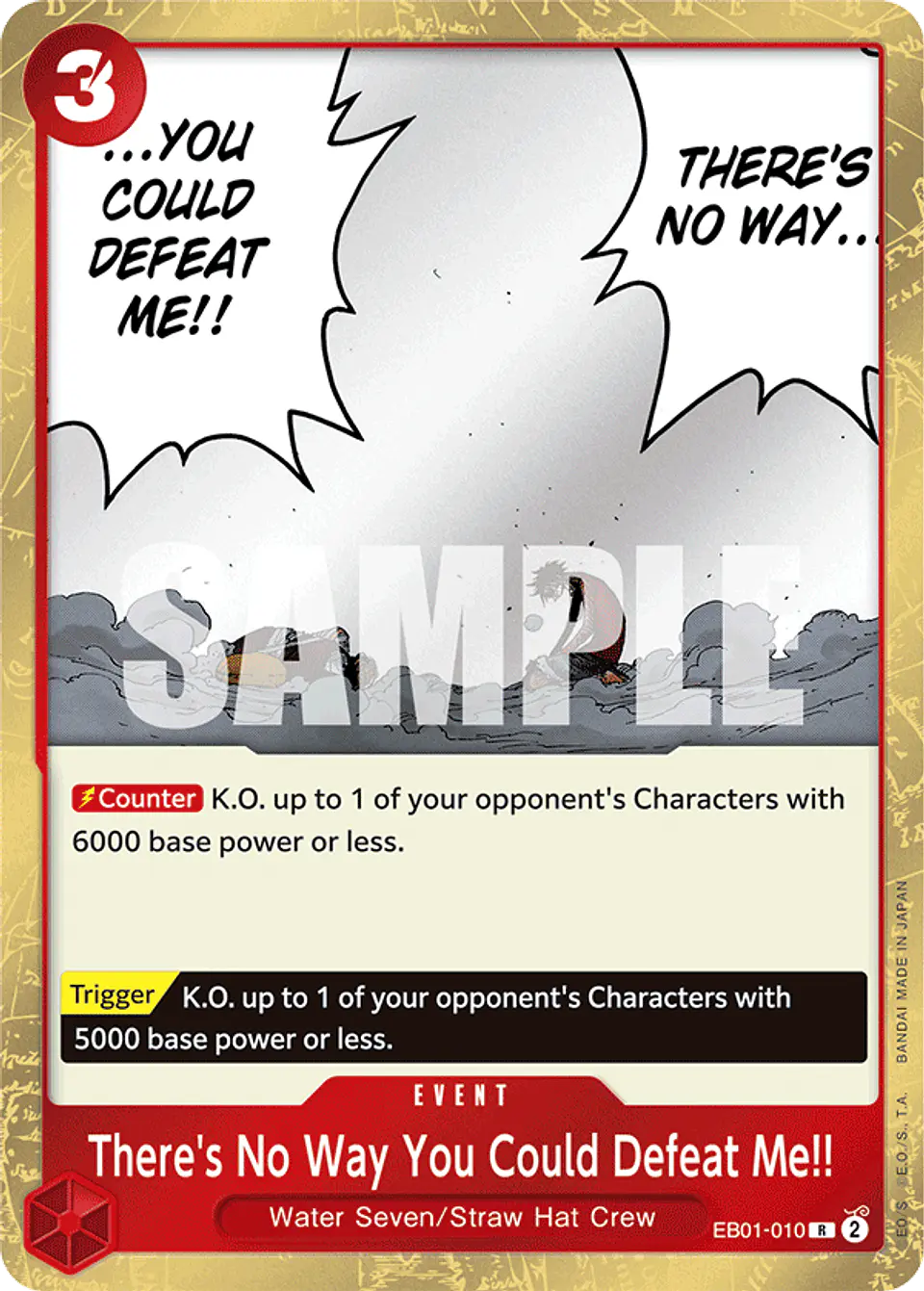 There's No Way You Could Defeat Me!! 1