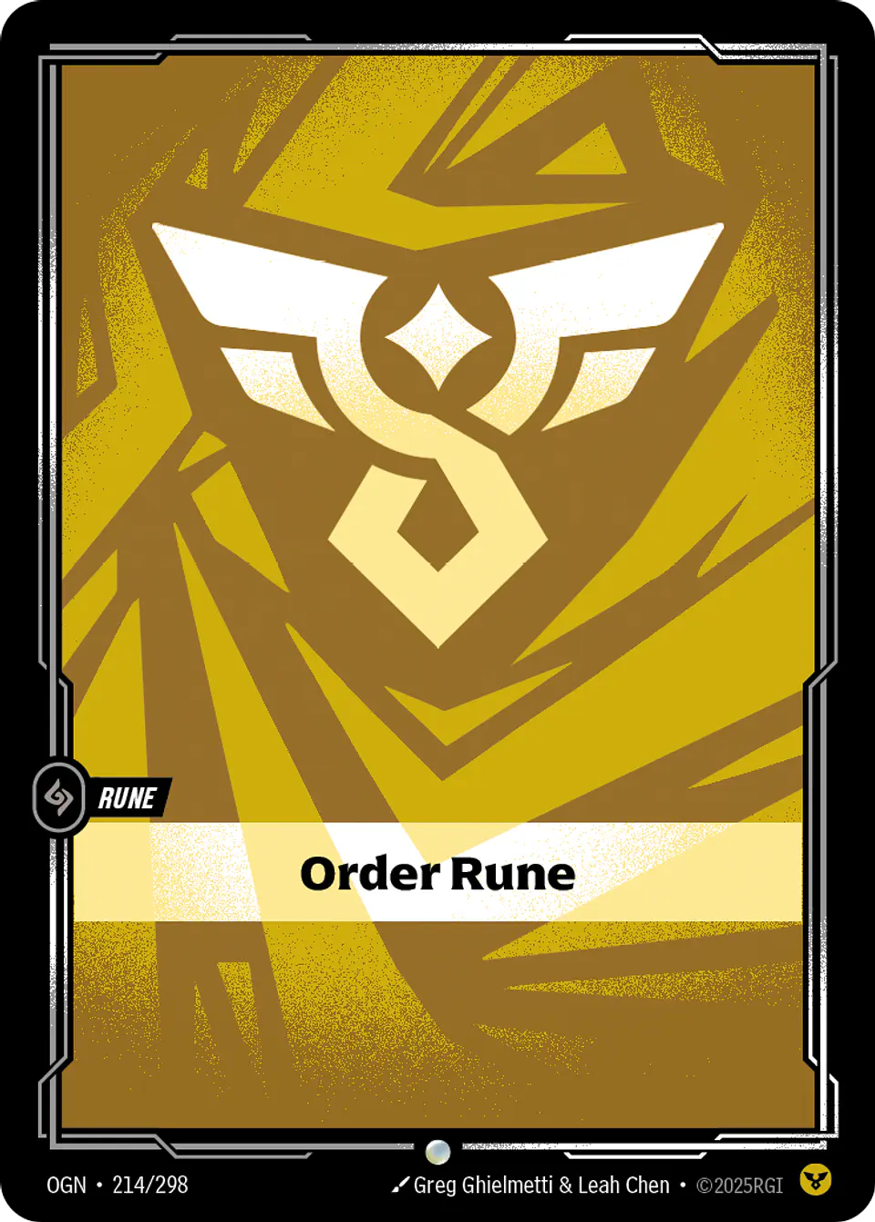 Order Rune 1