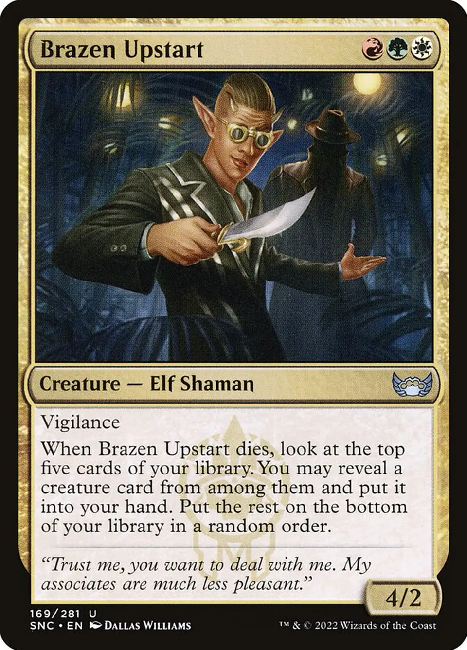 Brazen Upstart 1