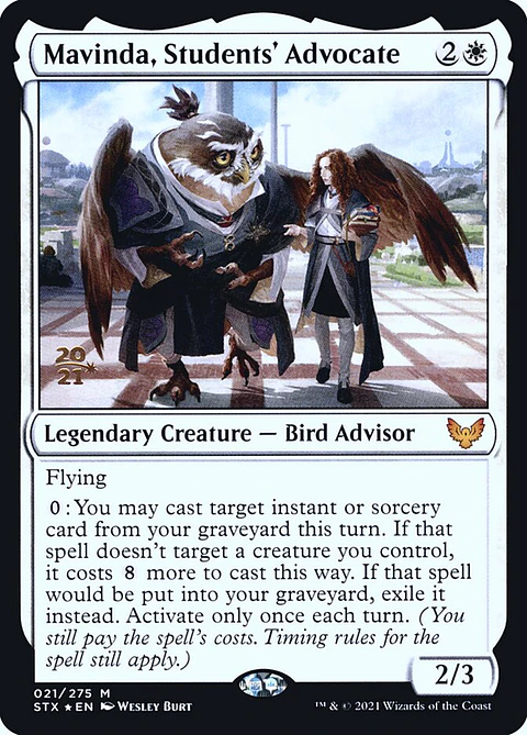 Mavinda, Students' Advocate (Pre-release)