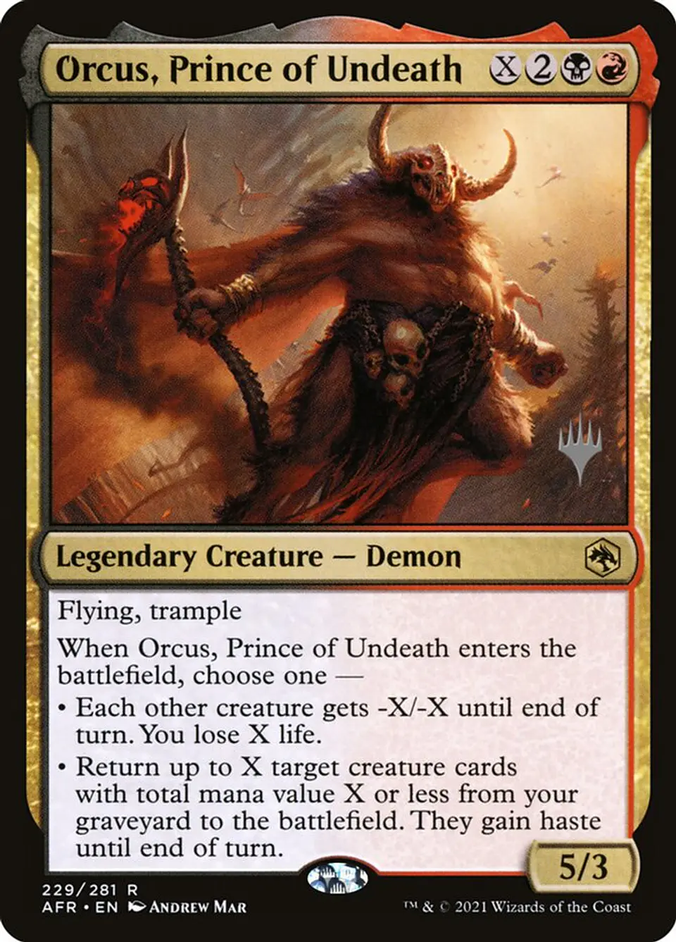 Orcus, Prince of Undeath (Promo Pack) 1