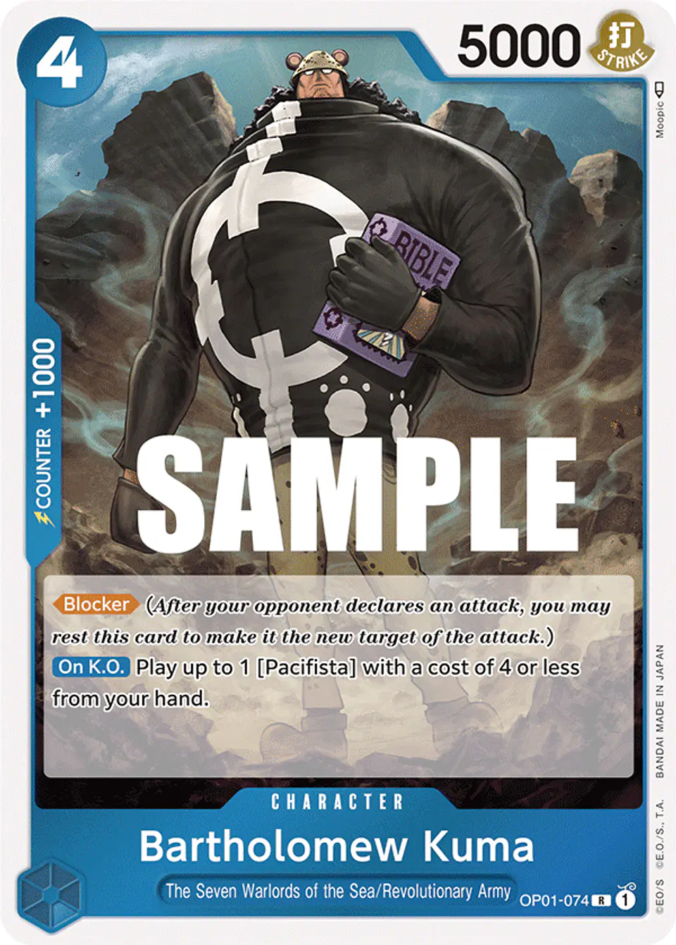 Bartholomew Kuma 1