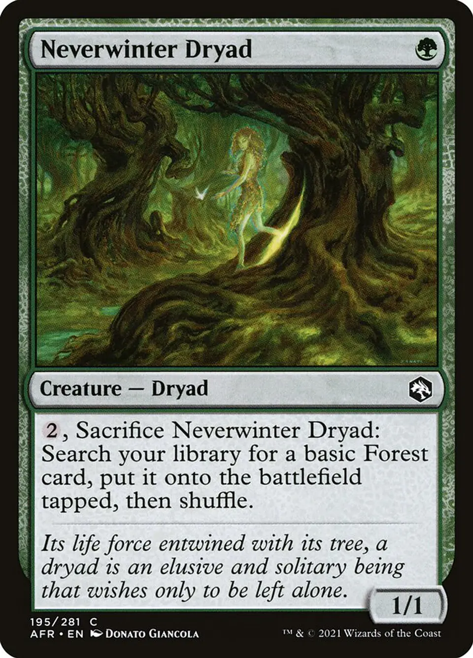 Neverwinter Dryad 1