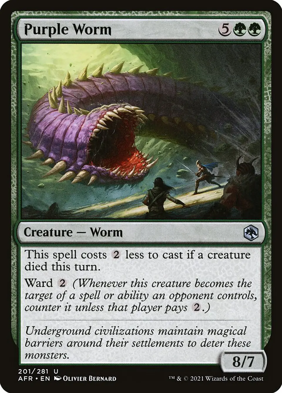 Purple Worm 1