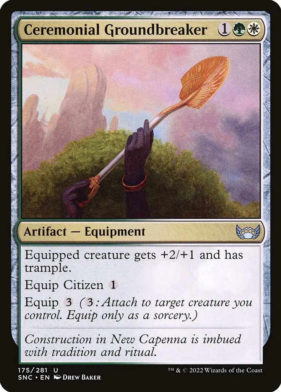 Ceremonial Groundbreaker 1