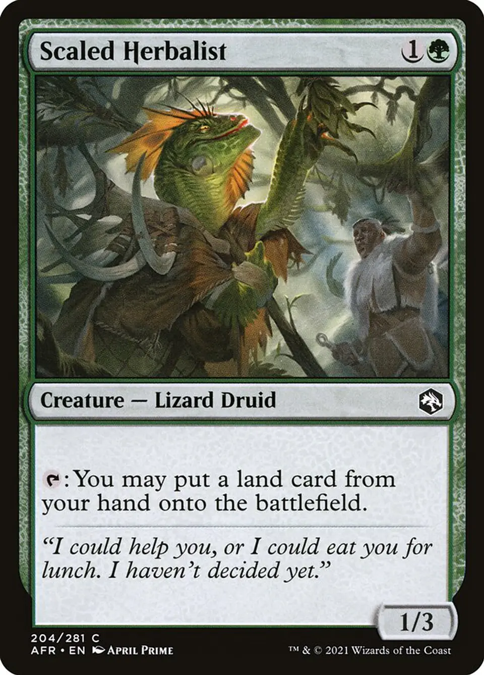 Scaled Herbalist 1