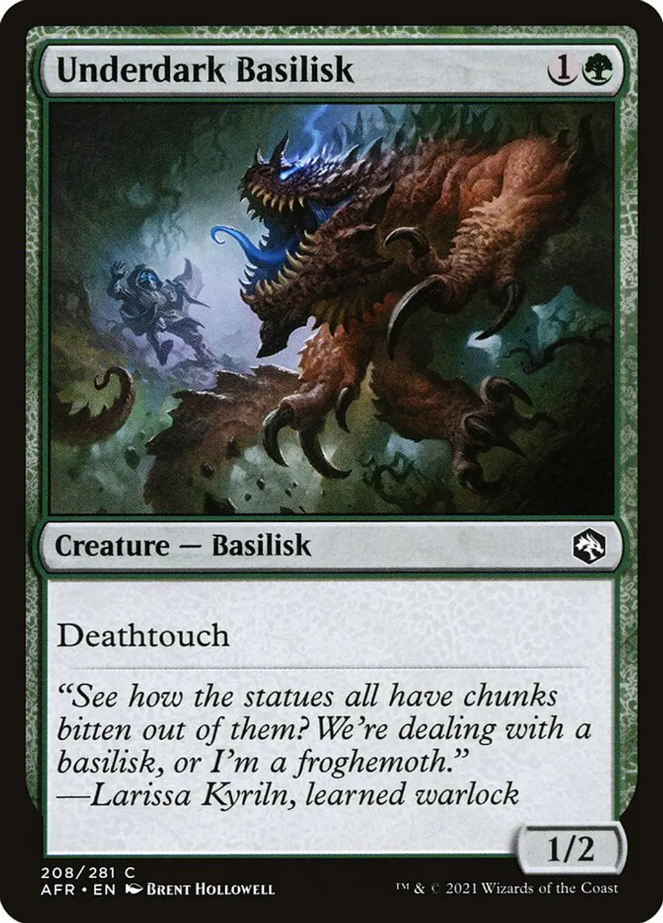 Underdark Basilisk 1