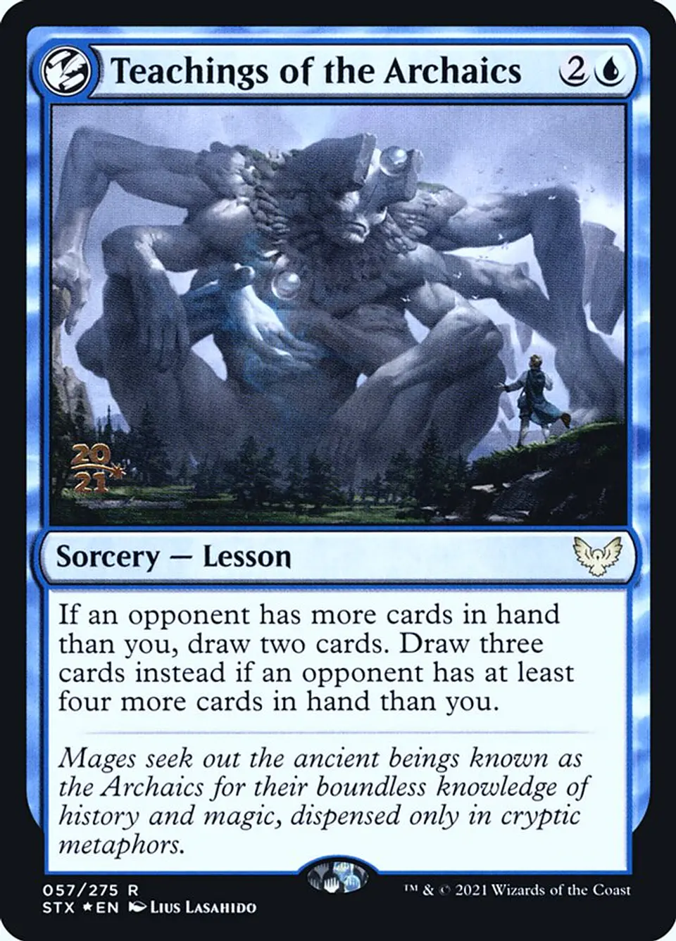 Teachings of the Archaics (Pre-release) 1