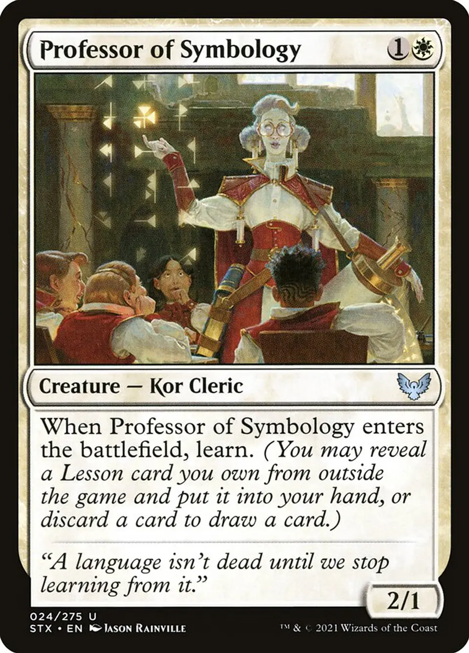 Professor of Symbology 1