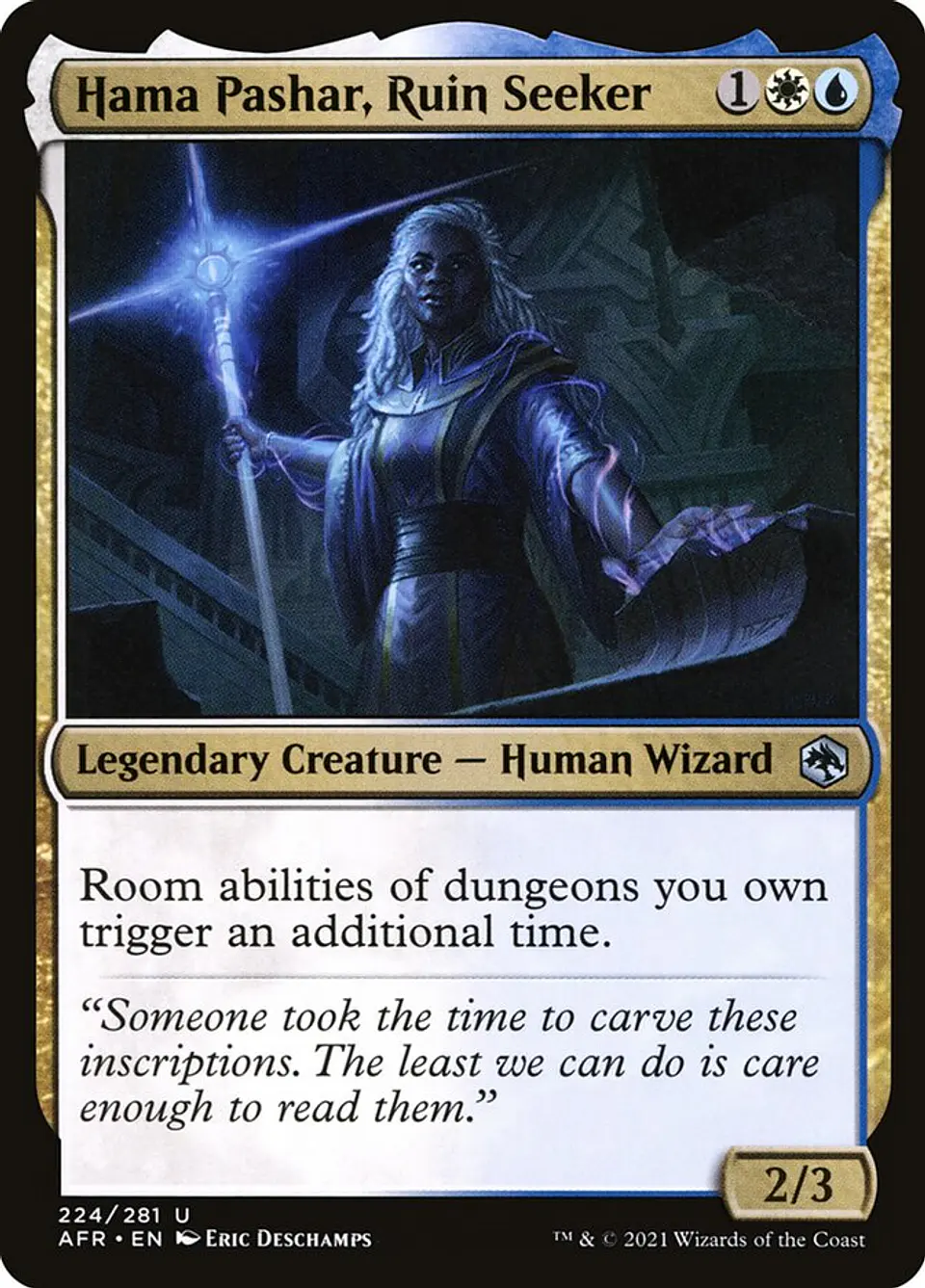 Hama Pashar, Ruin Seeker 1
