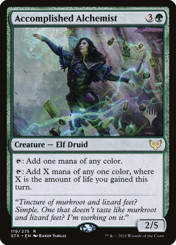 Accomplished Alchemist (Promo Pack)
